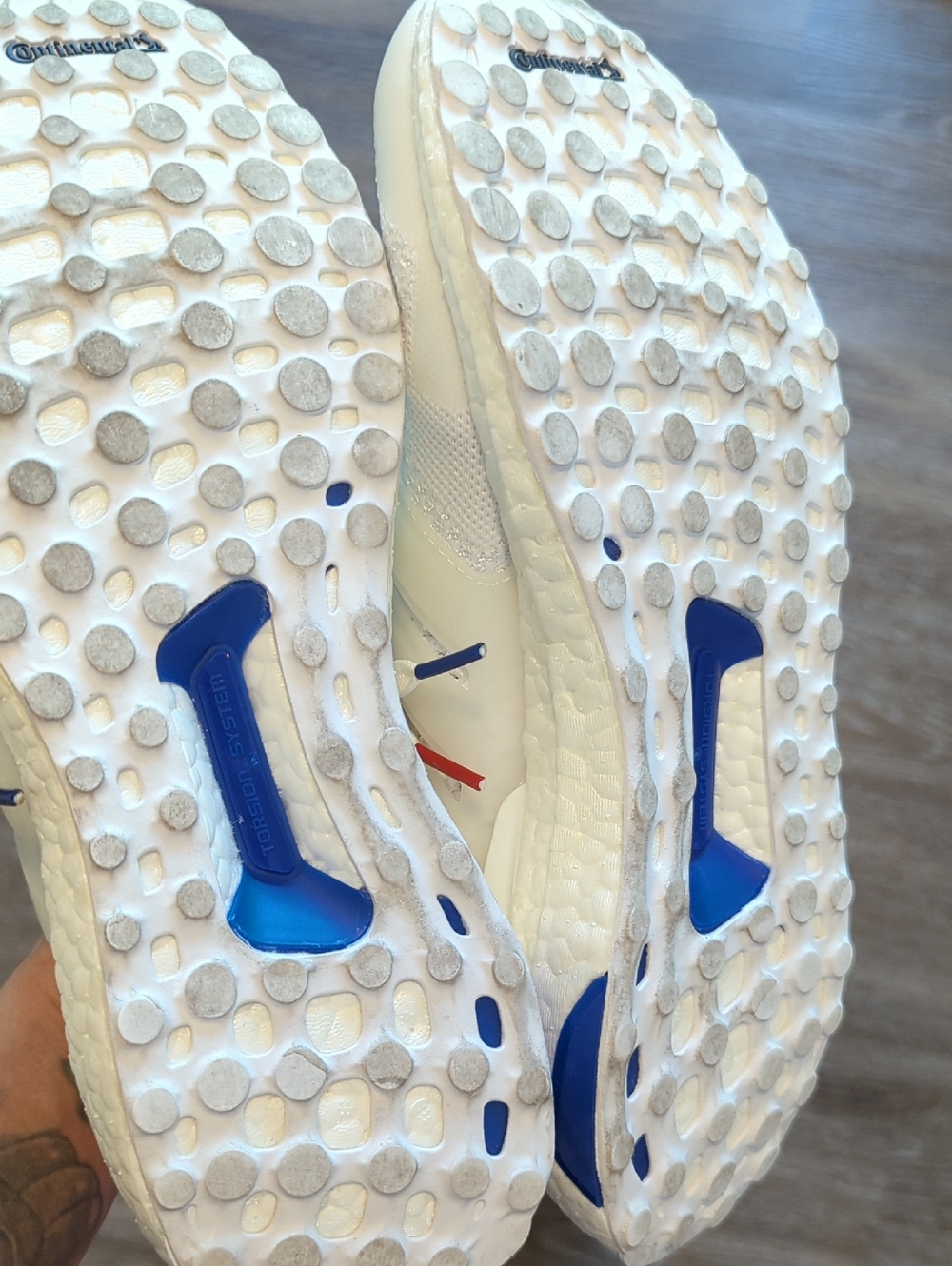 Adidas Ultraboost X UNDFTD - White/Red/Blue - Men's 7/Women's 8.5 - Picture 13 of 13